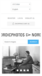 Mobile Screenshot of nordicphotos.com